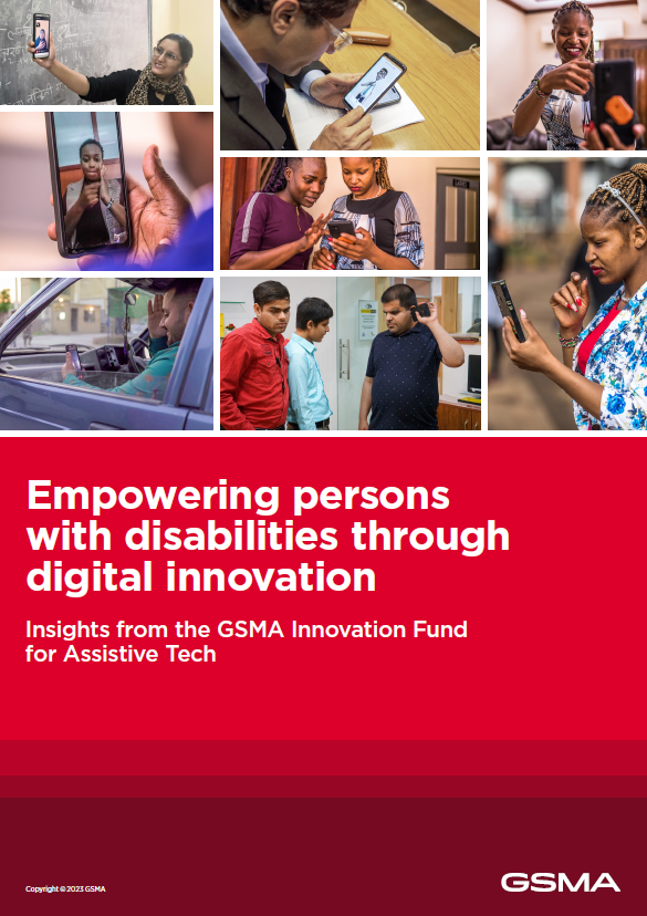 Empowering persons with disabilities through digital innovation: Insights from the GSMA Innovation Fund image
