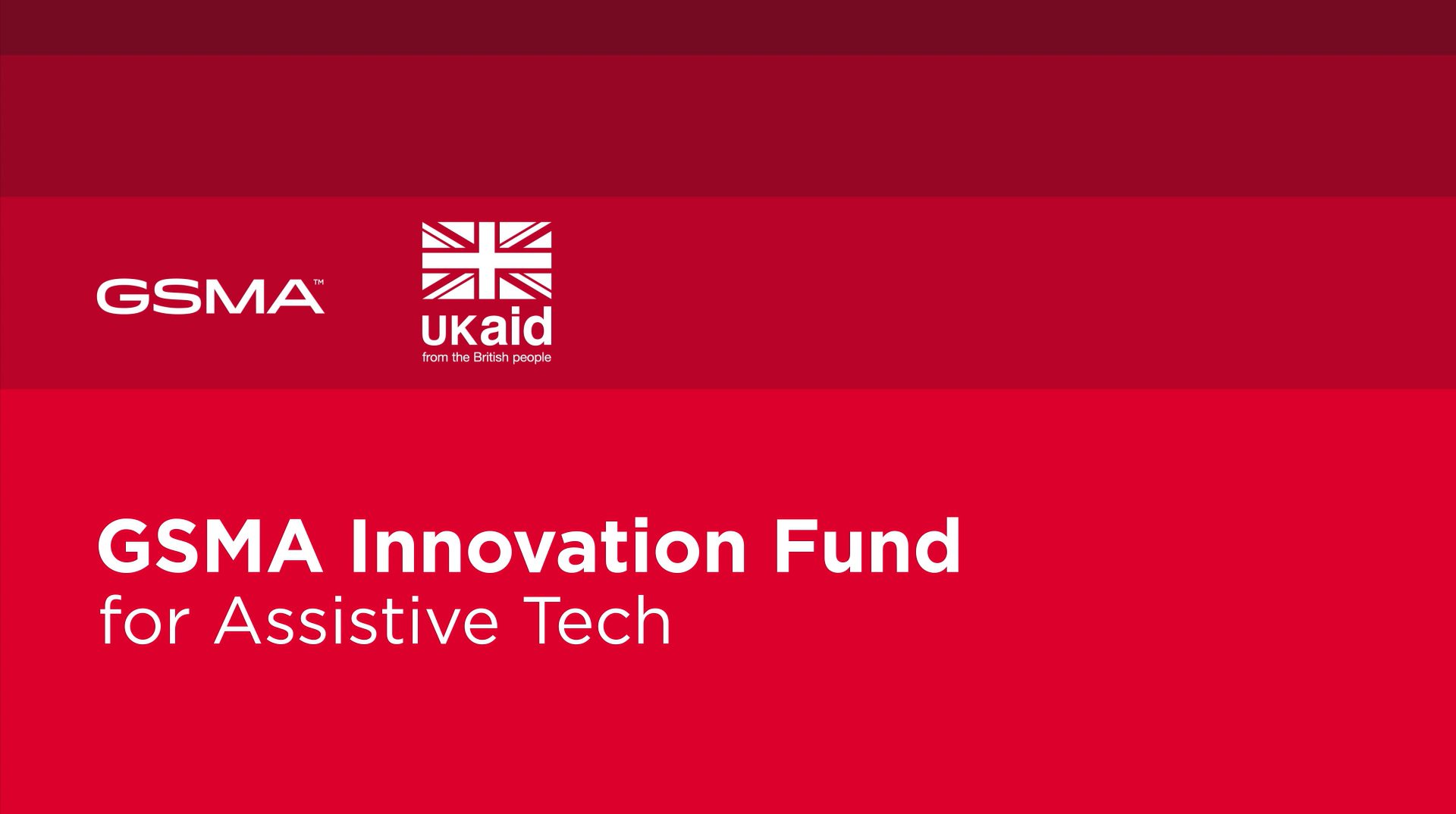 GSMA GSMA Innovation Fund for Assistive Tech Meet the startups