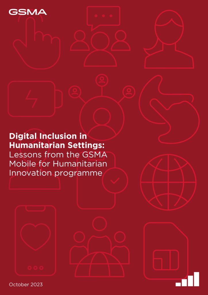 Digital Inclusion in Humanitarian Settings: Lessons from the GSMA Mobile for Humanitarian Innovation programme image