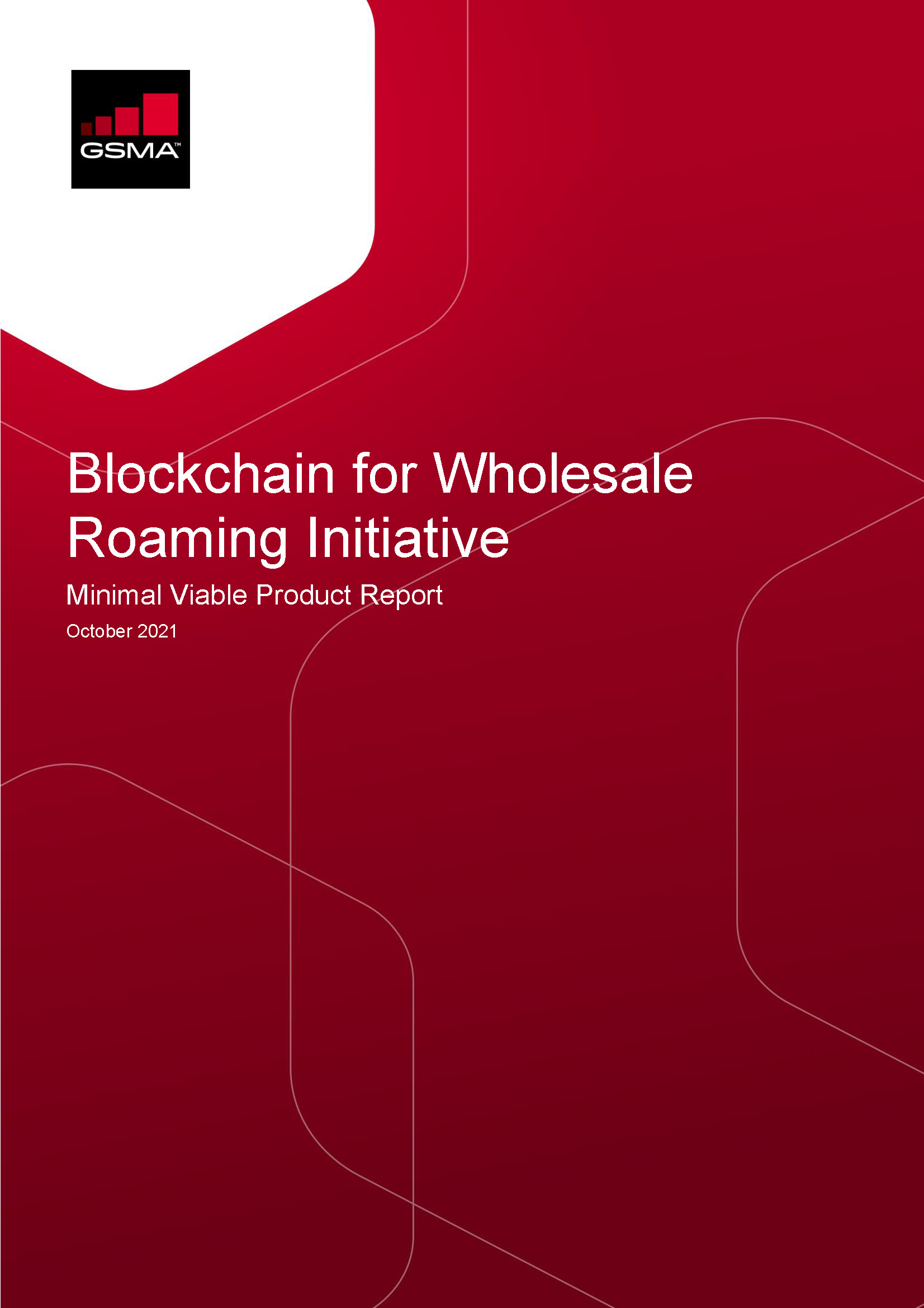 GSMA Blockchain for Wholesale Roaming MVP Report image