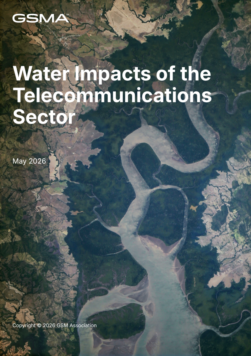 Water Impacts on the Telecommunications Sector Front Cover