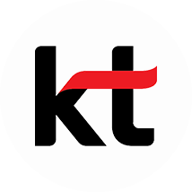 Logo featuring the letters "k" and "t" in lowercase, styled with a modern, minimalist design. The "t" is partially overlaid with a curved red stripe, adding a dynamic touch. The overall color scheme is black with the red accent.