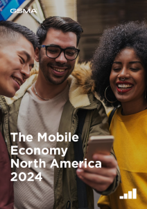 Mobile Economy North America 2024 report cover