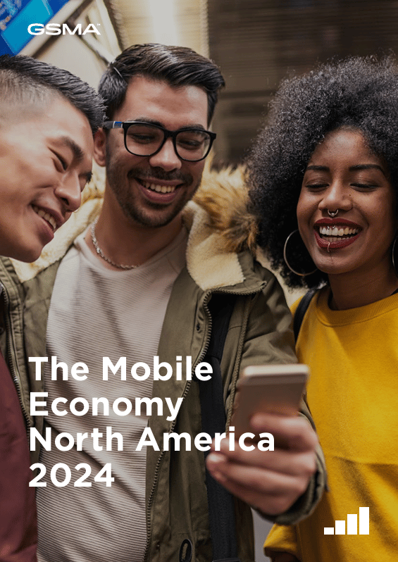 Mobile Economy North America 2024 report cover