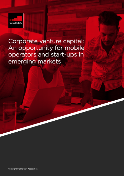 Corporate venture capital: An opportunity for mobile operators and start-ups in emerging markets image