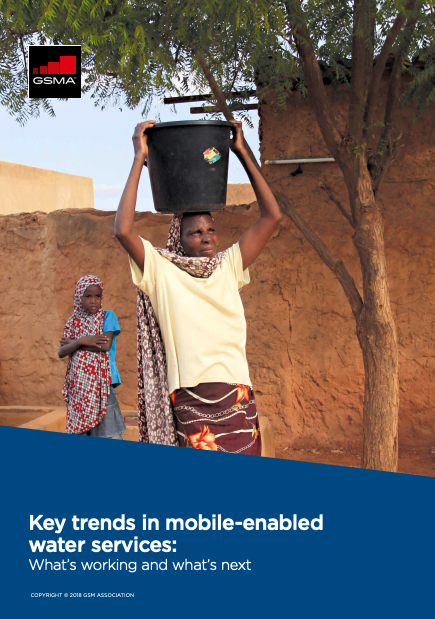 Key trends in mobile-enabled water services: What’s working and what’s next image