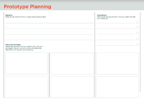 Prototype planning