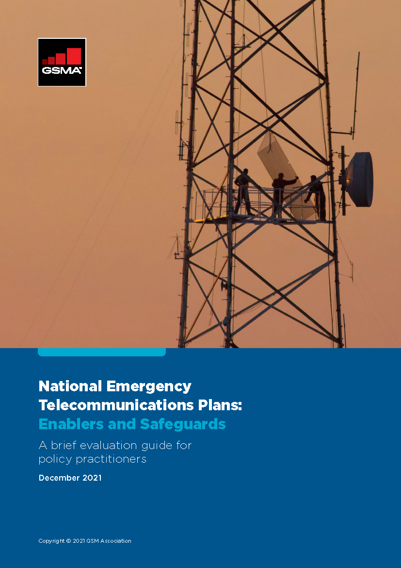 National Emergency Telecommunications Plans: Enablers and Safeguards – A brief evaluation guide for policy practitioners image