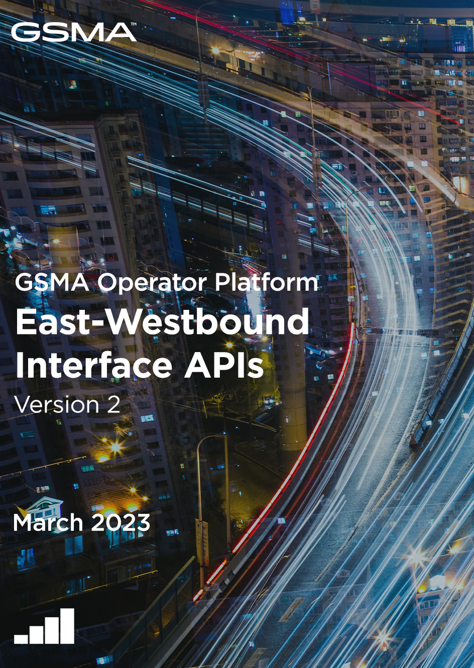 GSMA Operator Platform Group – East-Westbound Interface APIs image