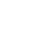 White, hand-drawn style rocket ship icon on a black background, angled upward to the right, with three fins and a circular window. Flames are shown coming out of its thruster, suggesting motion or launch.