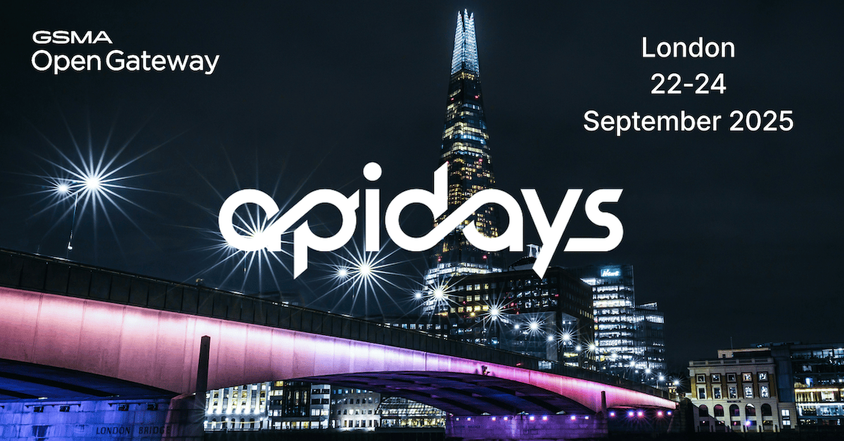 Api Landscape Api Days API Days - London, United Kingdom - Open Gateway