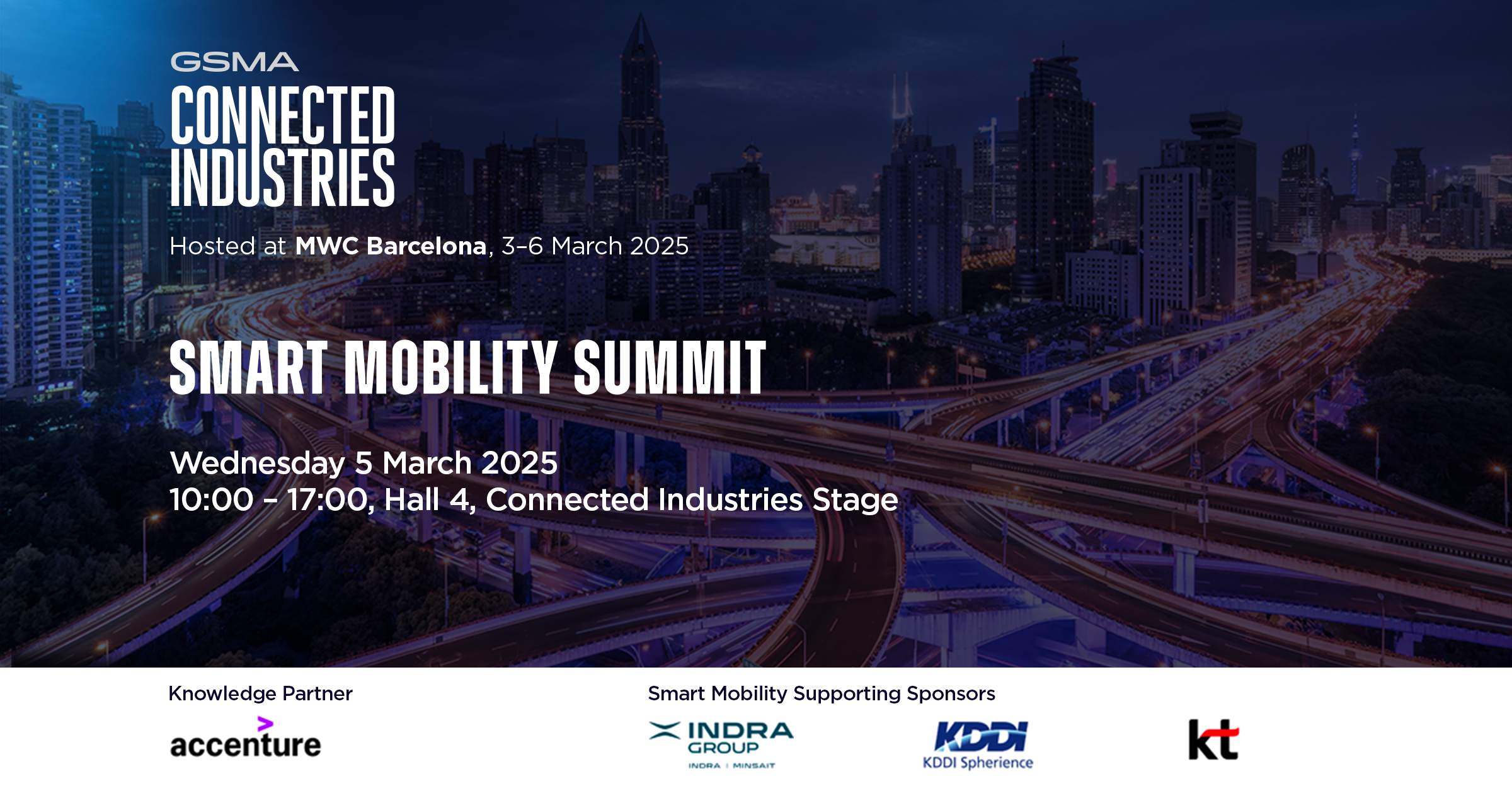 MWC25 Barcelona Connected Industries Smart Mobility Summit
