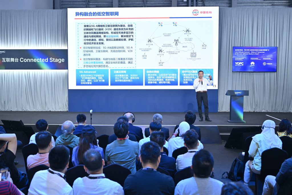 MWC25 Shanghai Low Altitude Summit, Sun Shaohui, CICT