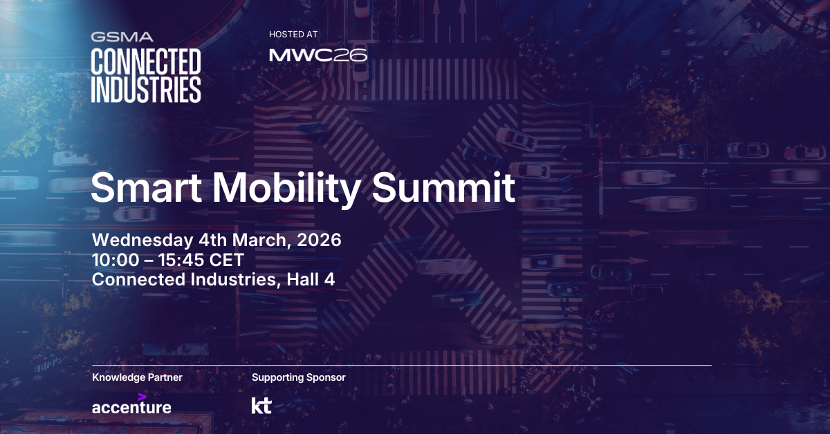 MWC26 Barcelona Connected Industries Smart Mobility Summit