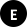 Oval: E