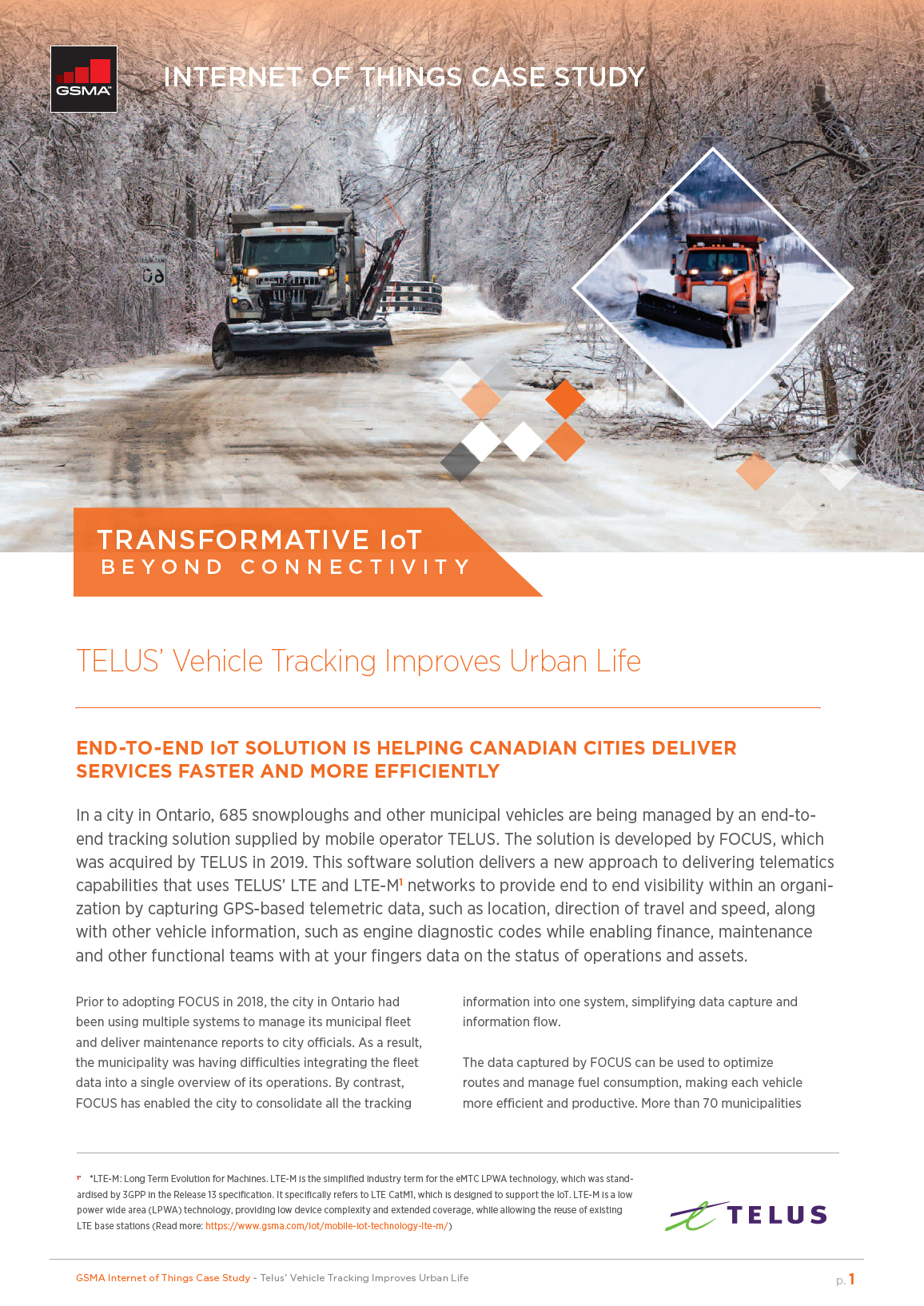 IoT Beyond Connectivity Case Study: TELUS’ Vehicle Tracking Improves Urban Life image
