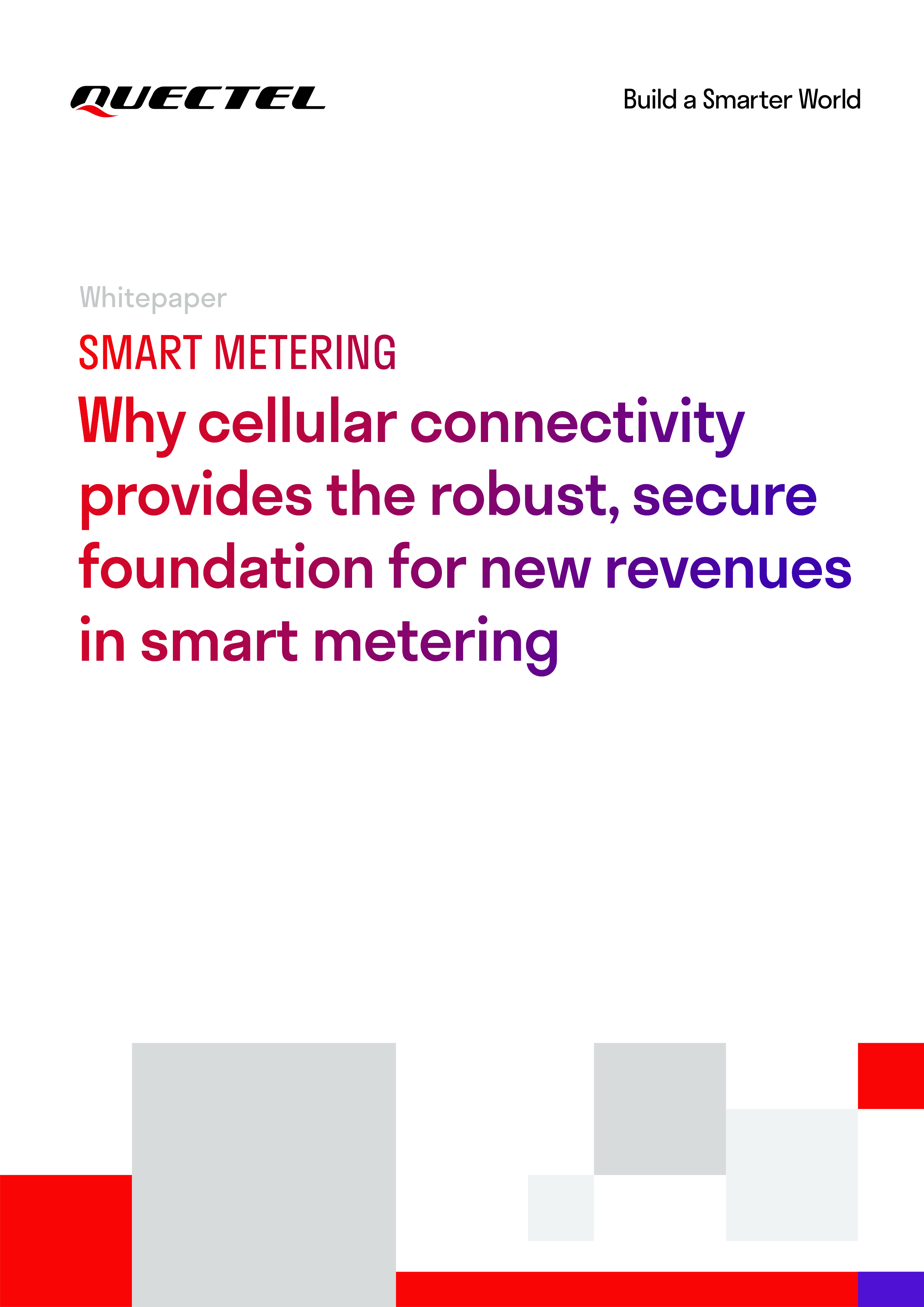 Why cellular connectivity provides the robust, secure foundation for new revenues in smart metering image