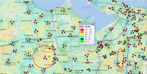LTE coverage when subscribers are using Netflix