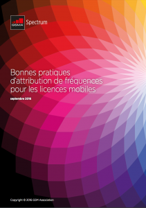 Spectrum Licensing – Best Practice for Mobile Networks image