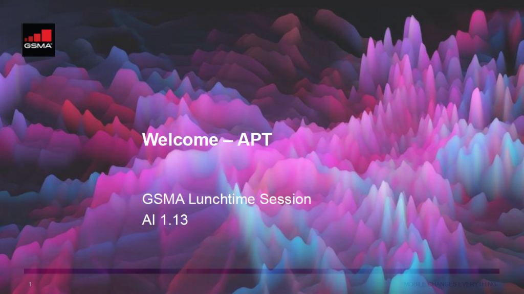 CPM19-2: APT lunchtime seminar on mmWave spectrum for 5G image