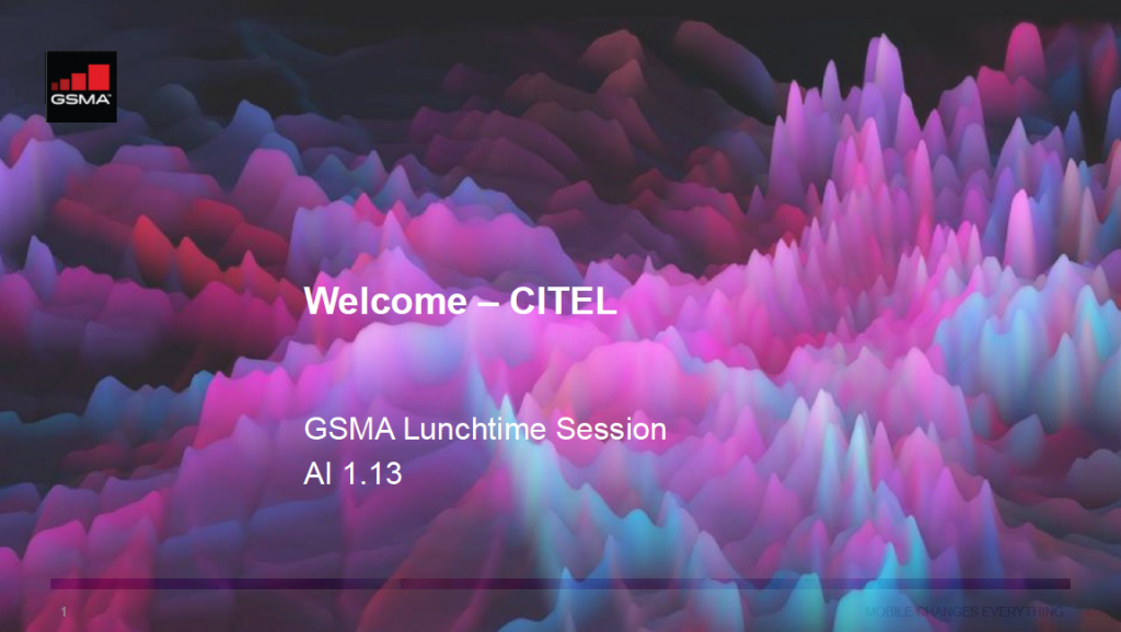 CPM19-2: CITEL lunchtime seminar on mmWave spectrum for 5G image