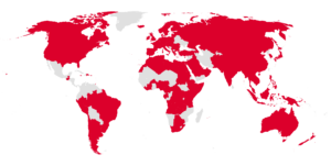 This map countries that have at least one spectrum band that is technology neutral, permitting the use of more than one spectrum technology.