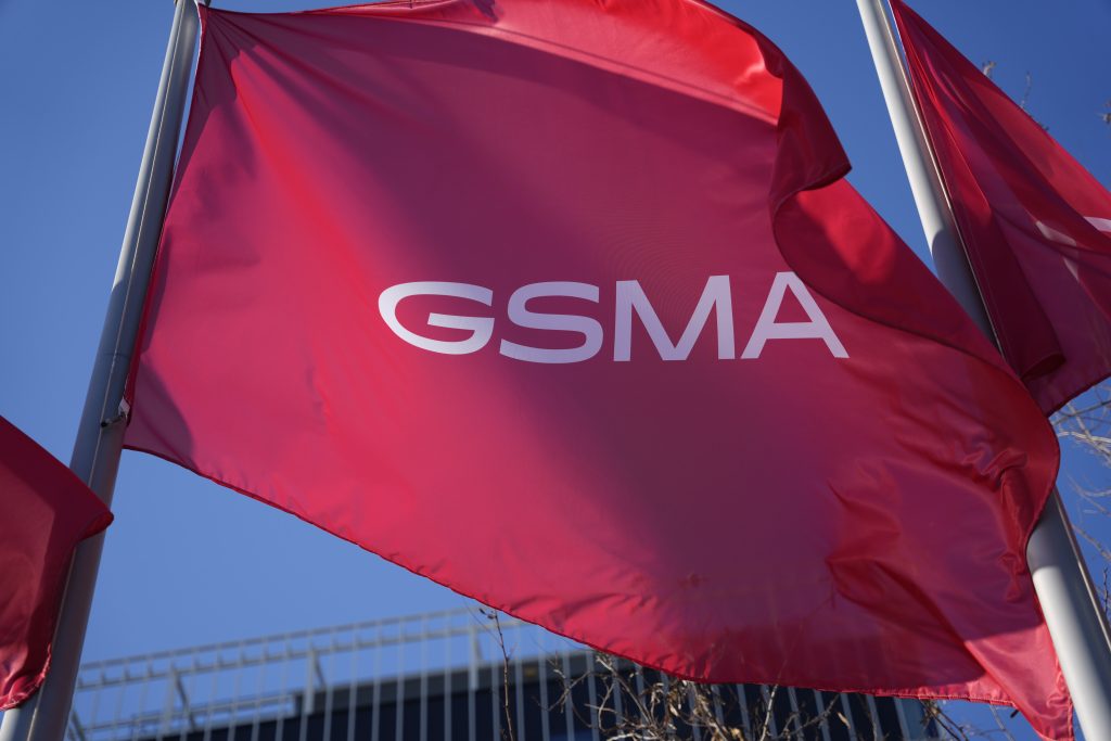 flag with GSMA
